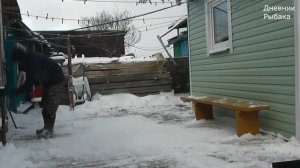 УБОРКА СНЕГА МОТОБЛОКОМ. ТЕСТ ОТВАЛА ДЛЯ ЧИСТКИ СНЕГА НА МОТОБЛОКЕ 7 Л.С.