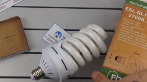 FOTON LIGHTING ESL QL14 45W/2700K E27, обзор энергосберегающей лампы