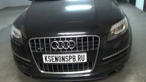 AUDI Q7 BI-LED KOITO вместо штатного ксенона
