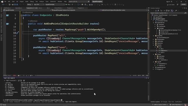 ASPNET CORE - SignalR EP03 (Vertical Slice Architecture)