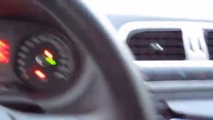VW Polo Sochi Edition, 2013, ELM327, Тест прогрева двигателя (-19°С), Test the engine warms up
