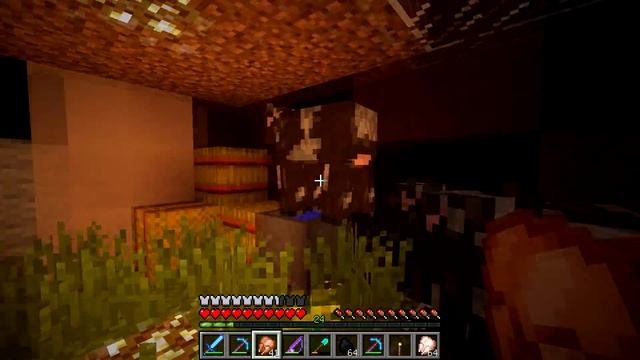 САМАЯ БОЛЬШАЯ ферма коров в майнкрафт! Ваниль на сложном #18 смотреть онлайн