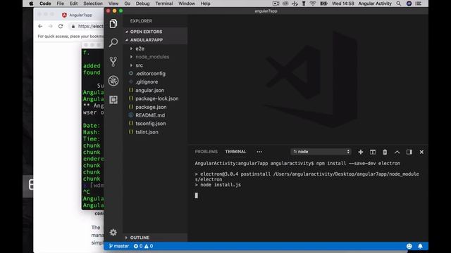 Angular 7 - Electron | Setting up смотреть онлайн