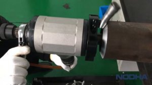 Ручная машина для снятия фаски с труб Nodha ТВР-120 с пневмоприводом