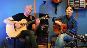 Дуэт "Дыхание весны" "Мы из Нижневартовска"  Сергей Абрамов Елизавета Вершинина