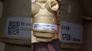 Редукционный клапан Honeywell-Braukmann D06F-3/4"B (клапан понижения давления)
