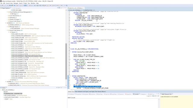 ABAP OO Part 4 - Exceptions смотреть онлайн