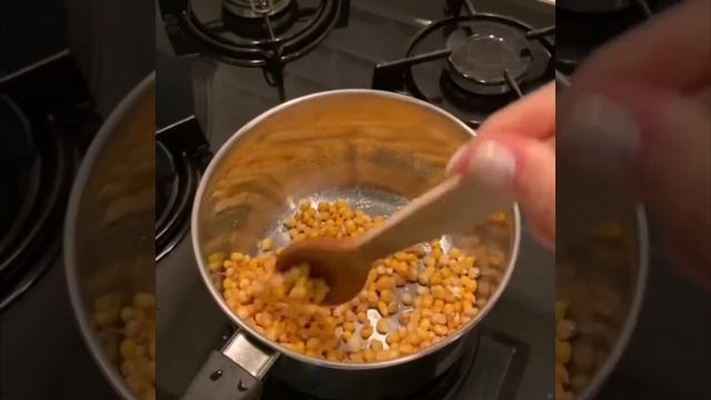 Приготовление попкорна?