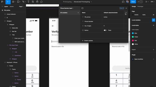 PROTOTYPE a Complex Screen Transition Interaction using FIGMA VARIABLES | Advanced Prototyping