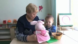 индивидуальное коррекционное занятие учителя дефектолога Носовой Г П