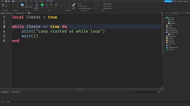 Roblox | How to do while loop and repeat loop in Roblox studio? (Beginners) смотреть онлайн