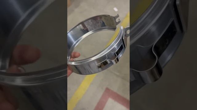 Хомут обжимной под растяжку для дымохода из нержавеющей стали смотреть онлайн