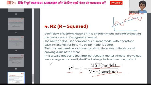 Regression Model Evaluation Metrics Techniques? Easy Explanation for Data Science Interviews | Hind