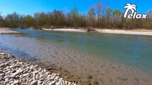 Relaxing River Sounds on a Spring Day