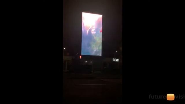 Медиафасад светодиодный Future-Vision 118 КВ.М, Сочи Триумфальная, 10 смотреть онлайн