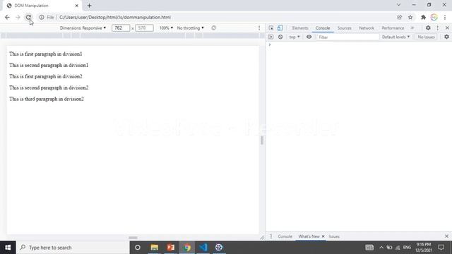 DOM manipulation in JavaScript JavaScript DOM | How to add elements in ...