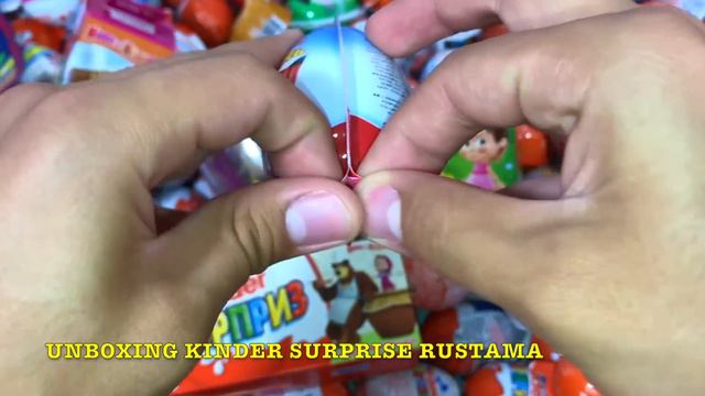 Распаковка Сюрпризов С различными сериями фигурок. Unboxing Surprise Eggs with new figures