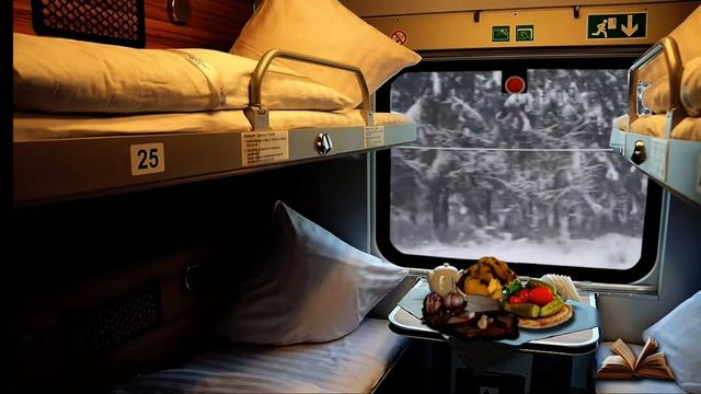 ??Заснуть быстро под стук колес поезда. ?Релакс. Медитация от тревоги и стресса. смотреть онлайн