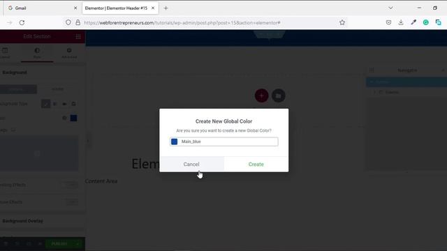 How to create and Header and Footer a of a WordPress site with Elementor Pro/Part 1 смотреть онлайн