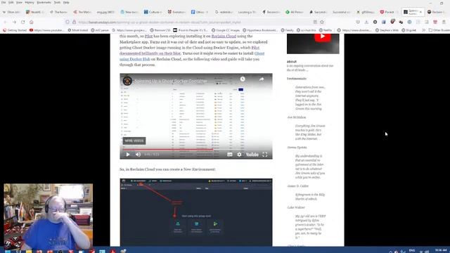 Spinning Up a Ghost Docker Container in Reclaim Cloud смотреть онлайн