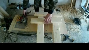 Столярная мастерская  в гараже с нуля (1часть)