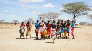 Танцы охотников племени Самбуру