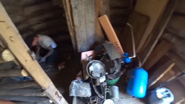 Разбираем фронтеру. Скоро будут козы, готовим место. смотреть онлайн