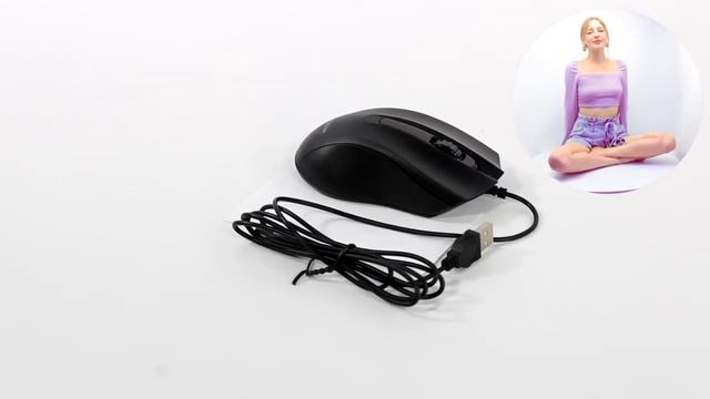 НИКС Компьютерный Супермаркет: видео про Проводная Мышь Гарнизон Optical Mouse GM-115 Black #1