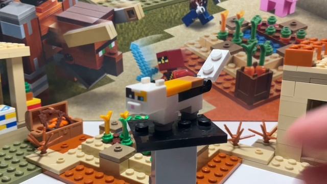 Обзор на набор  21160| LEGO Minecraft|Лего пустынная деревня