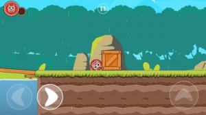 Новый КРАСНЫЙ ШАР, Красныш спасает бабушку  мультик игра Детский летсплей #75