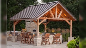 САДОВЫЕ БЕСЕДКИ ? 80 фото для вдохновения