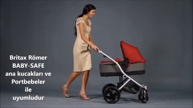 Britax Römer Affinity 2 White Chasis Bebek arabası +Kırmızı Renk Paketi смотреть онлайн