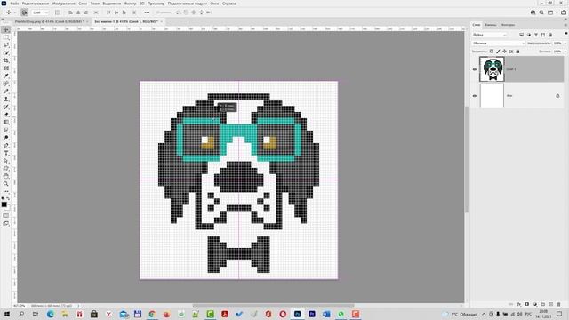 Что такое Пиксель-Арт. Учимся рисовать карандашом в Фотошопе Pixel Art [Настройки карандаша]