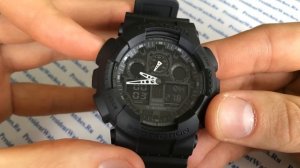 Обзор мужских часов Casio G-SHOCK GA-100-1A1 - видеообзор от Watch-Forum.RU