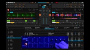 Native Instruments TRAKTOR PRO 3.8 with AKAI LPD8 Mapping