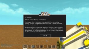 Гайд по игре Scrap Mechanic | Как загрузить постройку из мастерской Стима?