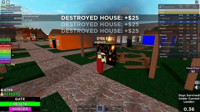 Roblox : Generic Roleplay Game (50K Heist)