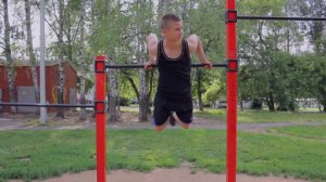 Офицерский выход силой на турнике. Обучалка по Workout 5