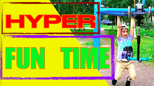 Отжигаем! Hyper Fun Time! | Olli Wonder vlog