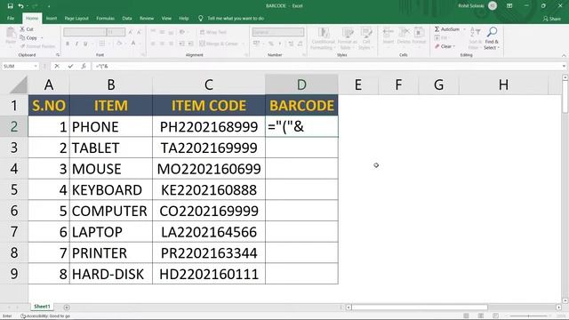 How To create Barcode in Excel | Excel में बारकोड कैसे बनाएं | Microsoft Excel смотреть онлайн