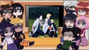 Naruto’s Friends & Kakashi React To Boruto // Gacha Club