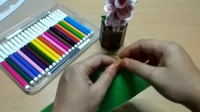 Beautiful origami paper flower ???️?#paperflower #origamipaperflower #papercraft #diyhomedecor #diy