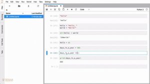 Introduction to Python: Variables and Basic Data Types