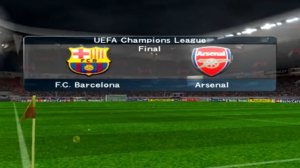 PES 5 | UEFA Champions League 2006 Final [Barcelona vs Arsenal]