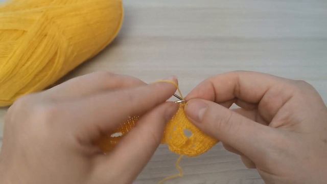 Платье спицами для шарнирной куклы 16 см баболи