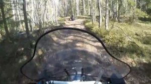 На мотобуксировщике летом ч.2