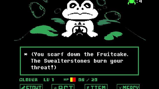 How To Reach Macro Froggit + Fight Showcase (Undertale Yellow)