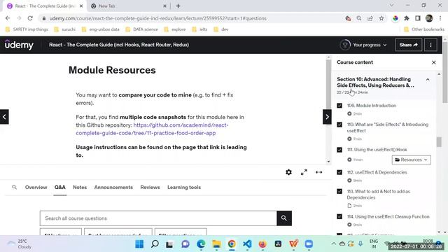 Target to finish...React Udemy Course by AcadMind--in next 10 days by 10th July 2022 смотреть онлайн