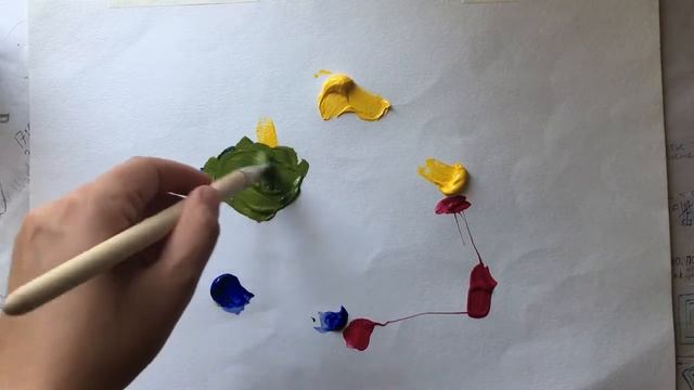 Сколько красок купить для живописи? Смешение цветов смотреть онлайн