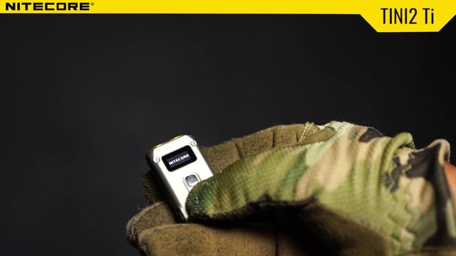 Мощный наключный фонарик с LED дисплеем Nitecore TINI2 Ti | Официальный обзор